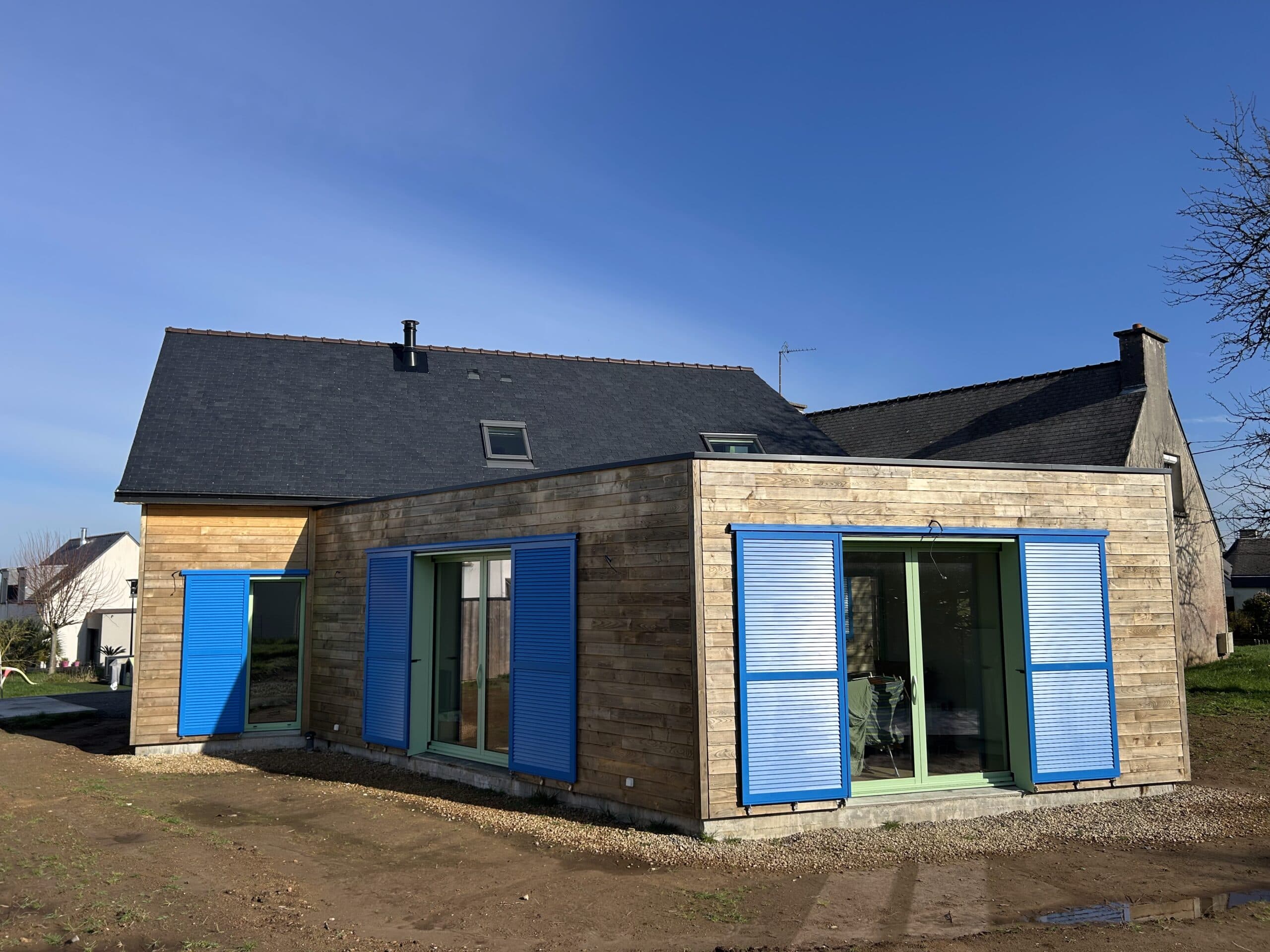 Construction maison ossature bois